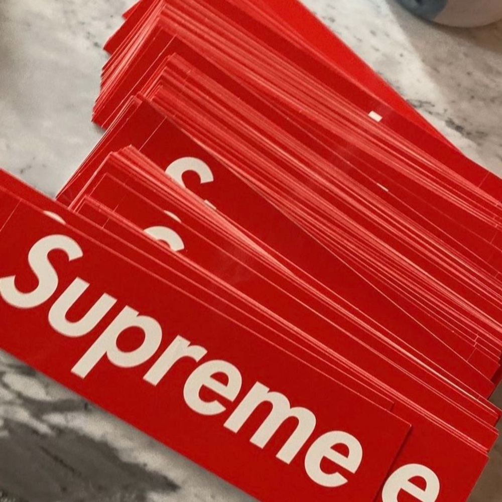 Supreme stickers  5x $8
